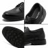 Pieree Cardin Embossed Rubbed Cowhide Lace Up Brock Carved Leather Shoes Business Dress Men’s Leather Shoes. 